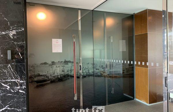Commercial Window Tinting - Custom Printed Frosted Film - Metamark M4 - Walsh Bay - Gym 02