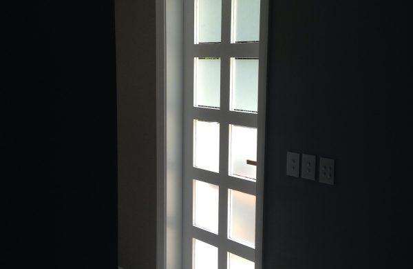 Residential Window Tinting - Privacy Window Film - 3M FASARA Frosted Crystal - Darling Point - main door 02
