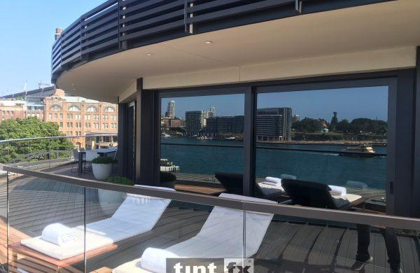 Commercial Window Tinting - Solar Window Film - Solar Gard Sentinel Plus SS 40 OSW - Park Hyatt Sydney Dawes Point - TintFX
