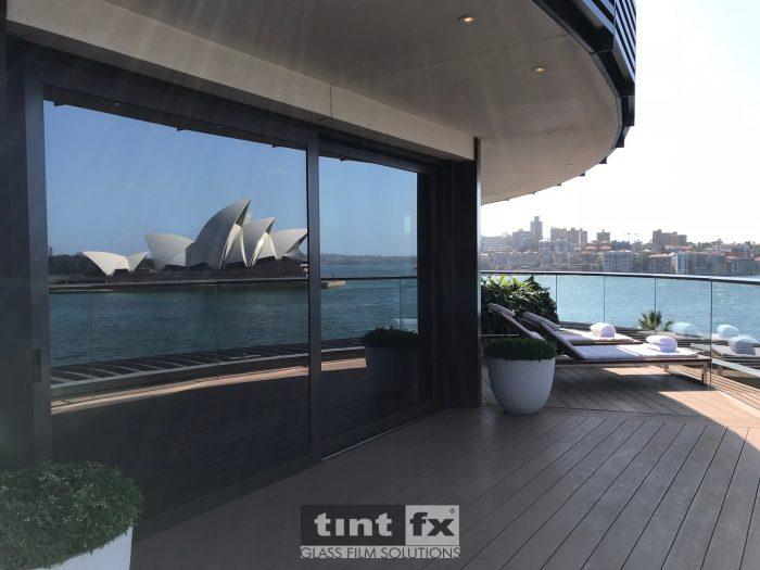 Commercial Window Tinting - Solar Window Film - Solar Gard Sentinel Plus SS 40 OSW - Park Hyatt Sydney Dawes Point - TintFX