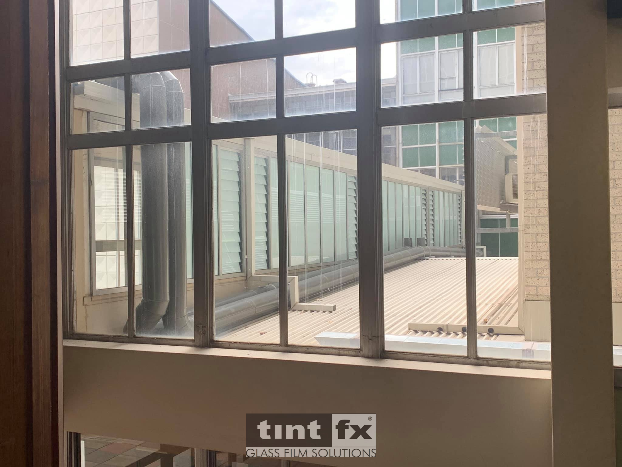 Commercial Window Tinting - 3M White Vinyl - University of Sydney - TintFX