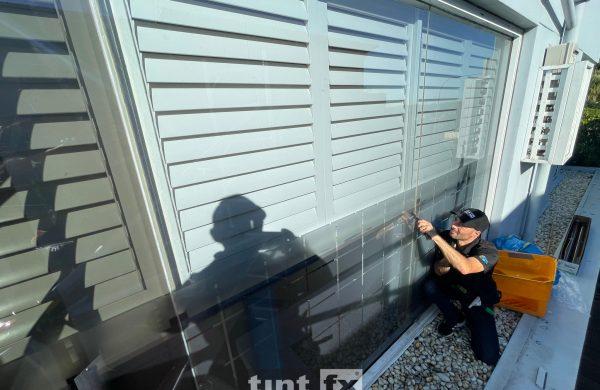 Residential Window Tinting - Solar Window Film - 3M Prestige 40 Exterior - Mosman NSW TintFX - work in progress
