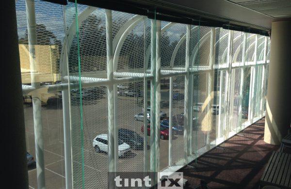 Commercial Window Tinting - Solar Window Film - Solar Gard Silver AG 25 Low E - Damasa Pty Ltd - Commonwealth Offices Wagga Wagga - Before