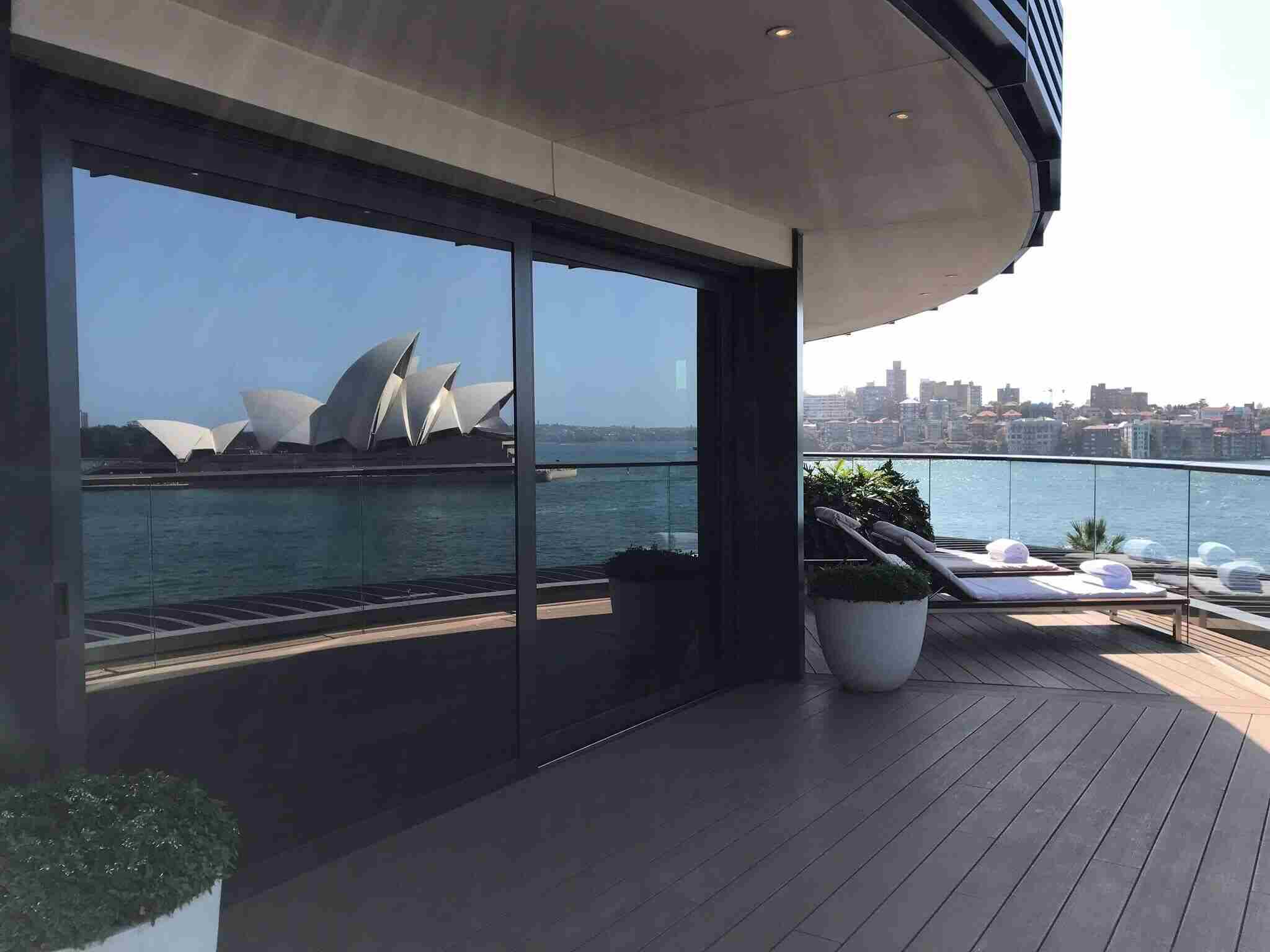 Commercial Window Tinting - Solar Window Film - Solar Gard Sentinel Plus Stainless Steel 40 OSW - Sydney Park Hyatt Dawes Point - TintFX