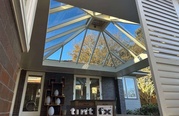 Residential Window Tinting - Solar Window Film - Solar Gard TrueVue 30 - Roseville - home atrium - TintFX