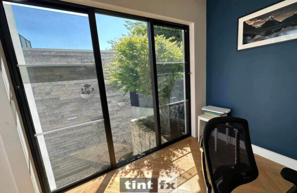 Residential Window Tinting - Solar Window Film - 3M Prestige 40 Exterior - Hanita Frameless Windows - Northbridge - TintFX 2